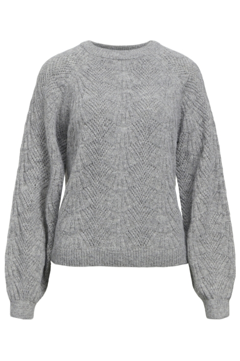 Object objflora re l/s knit pullover noos